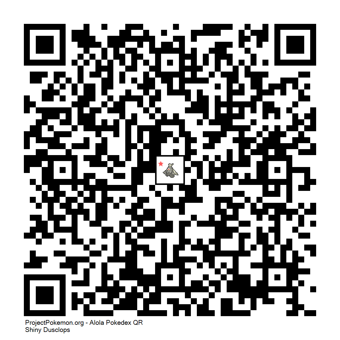 Cdigo QR de Dusclops variocolor